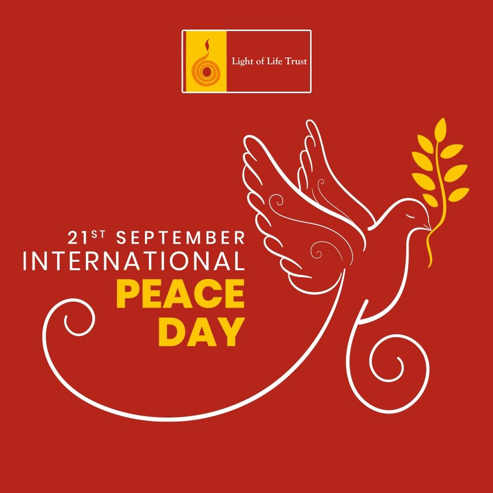 LightofLifeTrst's tweet photo. On International Day of Peace (UN) let us strengthen our ideals of peace both within us and outside.
#peace #peacewithin #peacewithout #peaceandlove #InternationalDayOfPeace #LightofLifetrust https://t.co/hH7pp9eRuY
