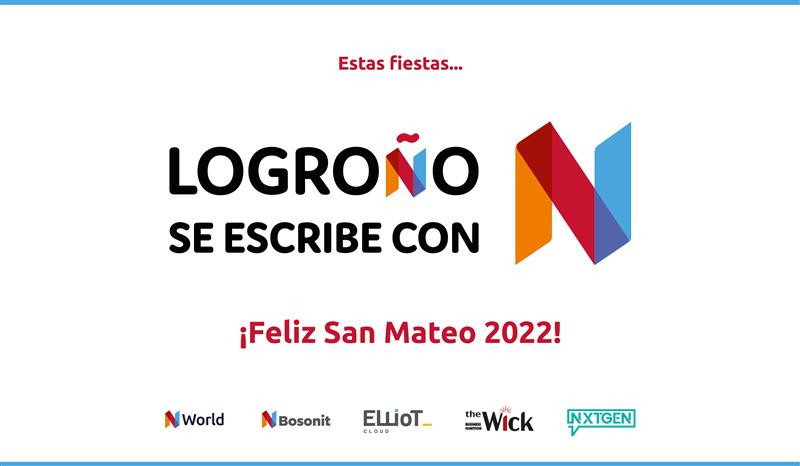 Bosonit's tweet photo. 🎉 Logroñeses, logroñesas... ¡Feliz San Mateo!
#LogroñoSeEscribeConN #TeamNWorld https://t.co/db26Re7pRS