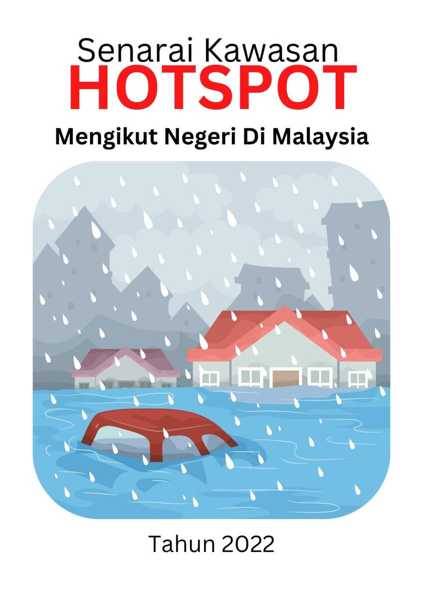 health_malaysia's tweet photo. Semak sama ada anda tinggal di kawaasan HotSpot banjir. Cuaca sekarang tidak menentu, lakukan persiapan awal untuk bencana banjir.

Thread. https://t.co/yUdyFFesTp