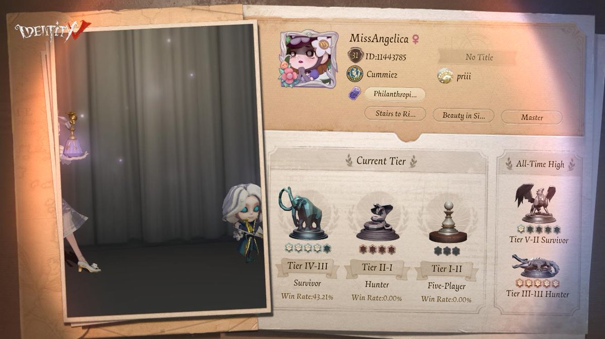 junjiithoe's tweet photo. I'm playing Identity V. Fancy a game? https://t.co/lQZ2BEl36A