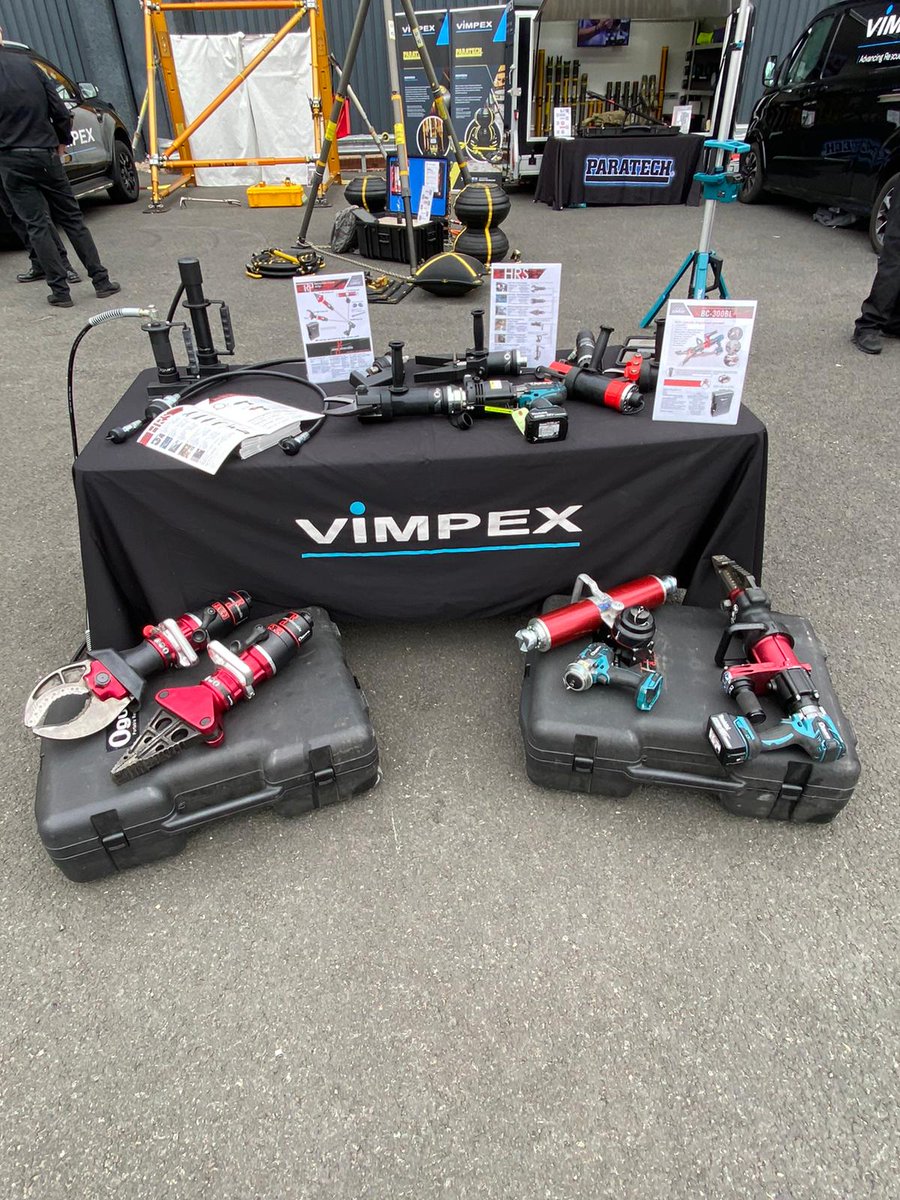 VimpexKev's tweet photo. 1/2 @VimpexLtd want to speak to you with our valued partners at Outside Stand 35 at #ESS2022 @emergencyukshow come & see @MakitaUK @Paratech_Inc @FirstLook360 #Adalit #Ogura #BigFireVentilation We have lots to tell you #FireRescue #EmergencyServices #RescueEquip @VimpexMartin https://t.co/ptKVSja2D4