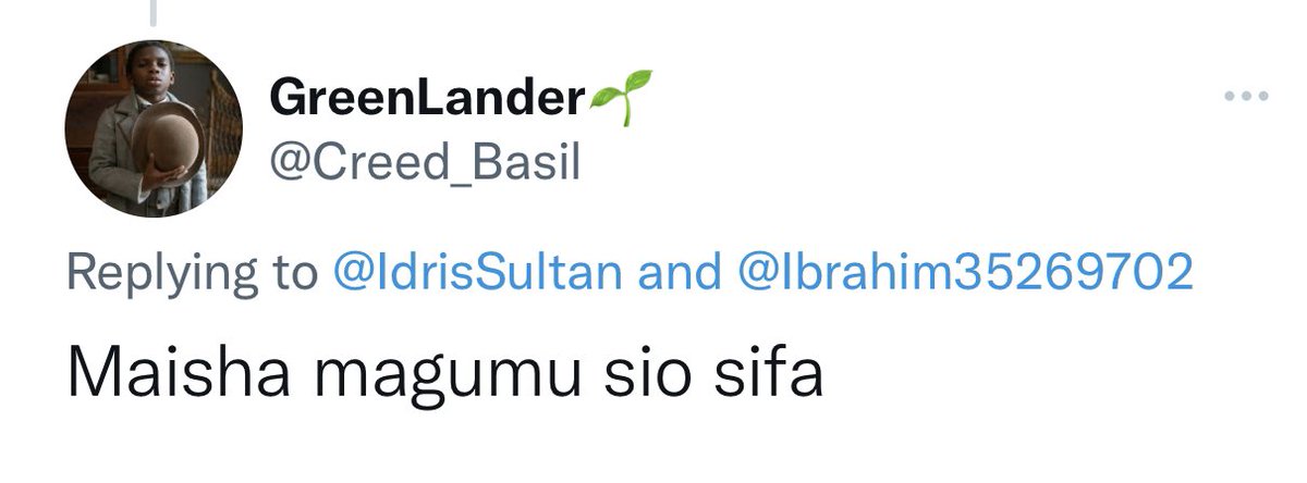 Idris tweet media