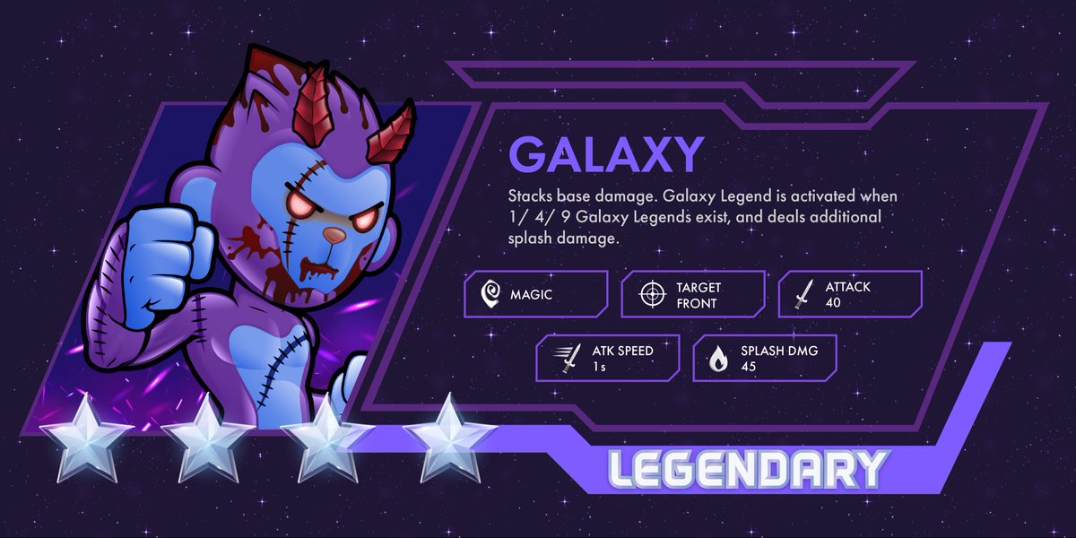 Kingdomverse_'s tweet photo. Now here's a legend out of this 🌎 Here's Galaxy! 🌌

Galaxy does tons of damage when you activate his unique ability. He hits hard like a meteor strike! ☄️ Want Galaxy to aid you in battle? Download the game and play now! 🎮

#Kingdomverse #DTK @MonkeyKingdom #Gamefi #Web3 https://t.co/4vgmDA1RYn
