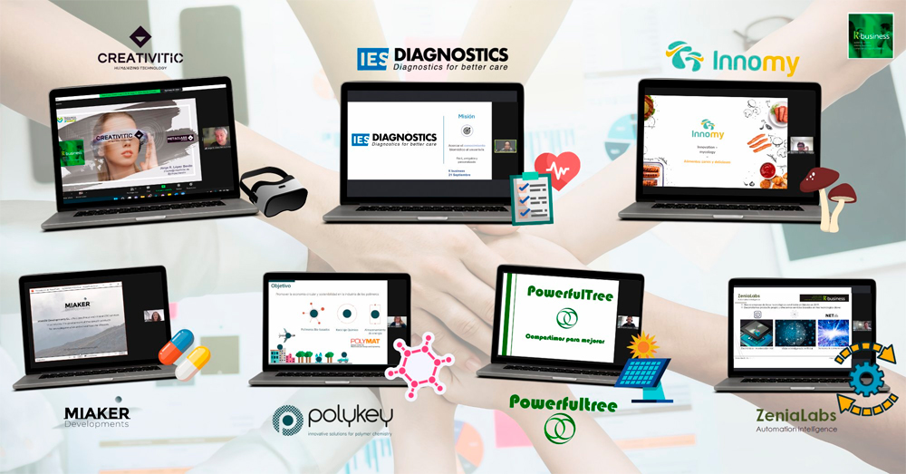 Estrategianet's tweet photo. Siete empresas se presentan en una nueva edición de #K•business, iniciativa de la @ParkeEuskadi
@CreativiTIC , @IESDiagnostics , #InnomyBiotech , #MiakerDevelopments, @PolykeyPolymers, #Powerfultree y #ZenialabsAutomationIntelligence
https://t.co/h8maR0aT2w https://t.co/N2bAv9FiVP