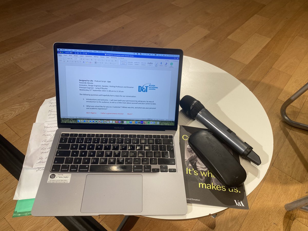 DualHemTraining's tweet photo. All sold out and Designed for Life is ready to go live at the V&amp;A as part of the London Design Festival @L_D_F @DTassoc https://t.co/bHUFKarzo7