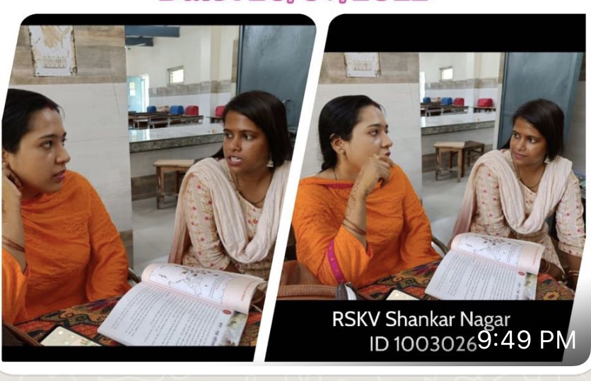 NarulaHarbeer's tweet photo. Working on Creativity #our Drawing Faculty @skv1003026 #Meeting #Swati & Sushmita Ma’am #laborious & dedicated
📝Points duscussed
🖍️ Syllabus covered(VI-XI)
🖍️ Teaching Learning strategies (practical) for improving creativity in students
@Dir_Education @PbpandeyB @Amit1983sh https://t.co/ngcicLv2YQ