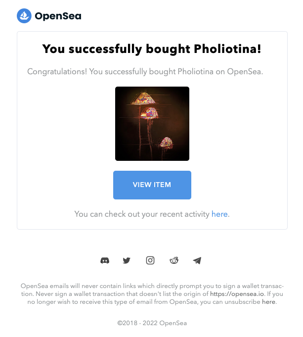 pnftly's tweet photo. Just bought this nice psyart "Pholiotina" #NFT @opensea👍👽🙃 Thanks to the #NFTartist!

#nftart #NFTs #Opensea #nftcollectors #NFTartists   #NFTCommunity https://t.co/vT2oyp2FCS