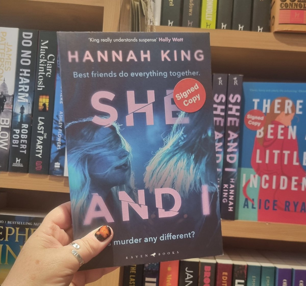 BridgeBooksDro1's tweet image. We had such a lovely night at bookclub last night with @_HanKing. Hannah, author of She And I, chatted to the group, answered all our questions and personalised the group's books. Plus we had cake to celebrate being a #BookerBookclubChallenge group!