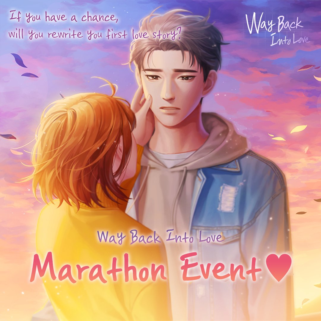 Day7US's tweet photo. If you have a chance,
will you rewrite your first love story?
「Way Back Into Love」 Marathon Event❤
Now free up to chapter 21 🎁
A dramatic reunion with your first crush!
Love Simuation Platform, #Storypick https://t.co/RXv6wTDHXh
