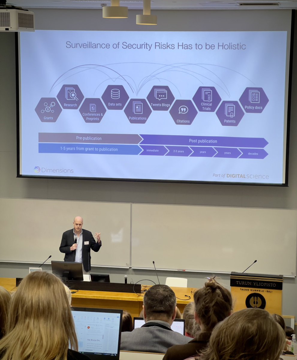 At the start of #nwb2022, <a href="/BenMcLeish/">.</a> discusses international collaboration and protection of research from foreign interference. Together with Russia and Hong Kong, Brazil is listed as a country with declining academic freedom. Less collaboration opportunities result from that.