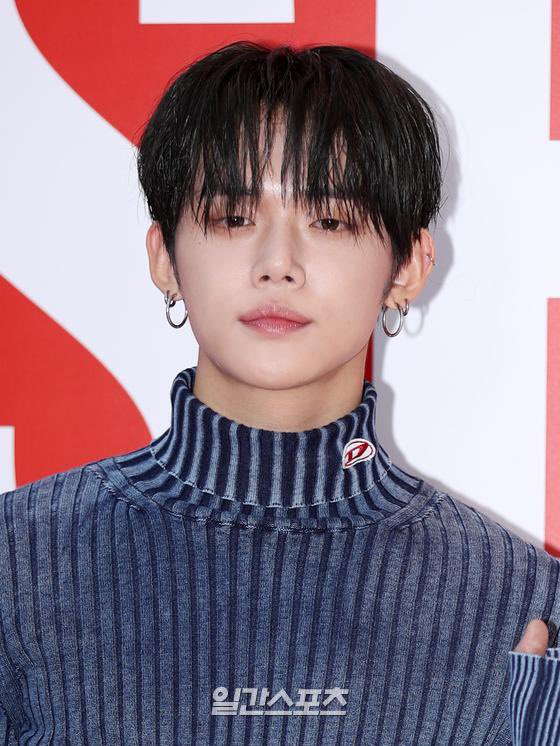 translatingTXT's tweet photo. [220921] press pictures from yeonjun at the ‘diesel’ event 

@TXT_members @TXT_bighit https://t.co/ps0laSMOSW