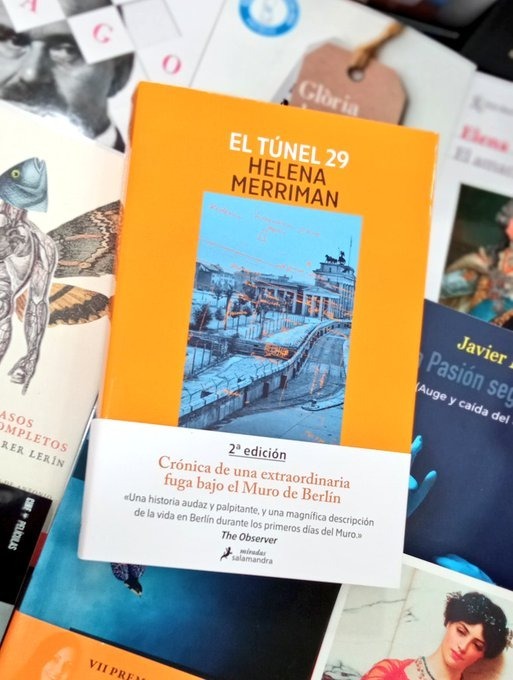 <a href="/silviaaymi/">Silvia</a> <a href="/LibreraBerln/">Librería Berlín</a> EL TÚNEL 29, Helena Merriman, regalado a mi madre, como siempre en <a href="/LibreraBerln/">Librería Berlín</a>