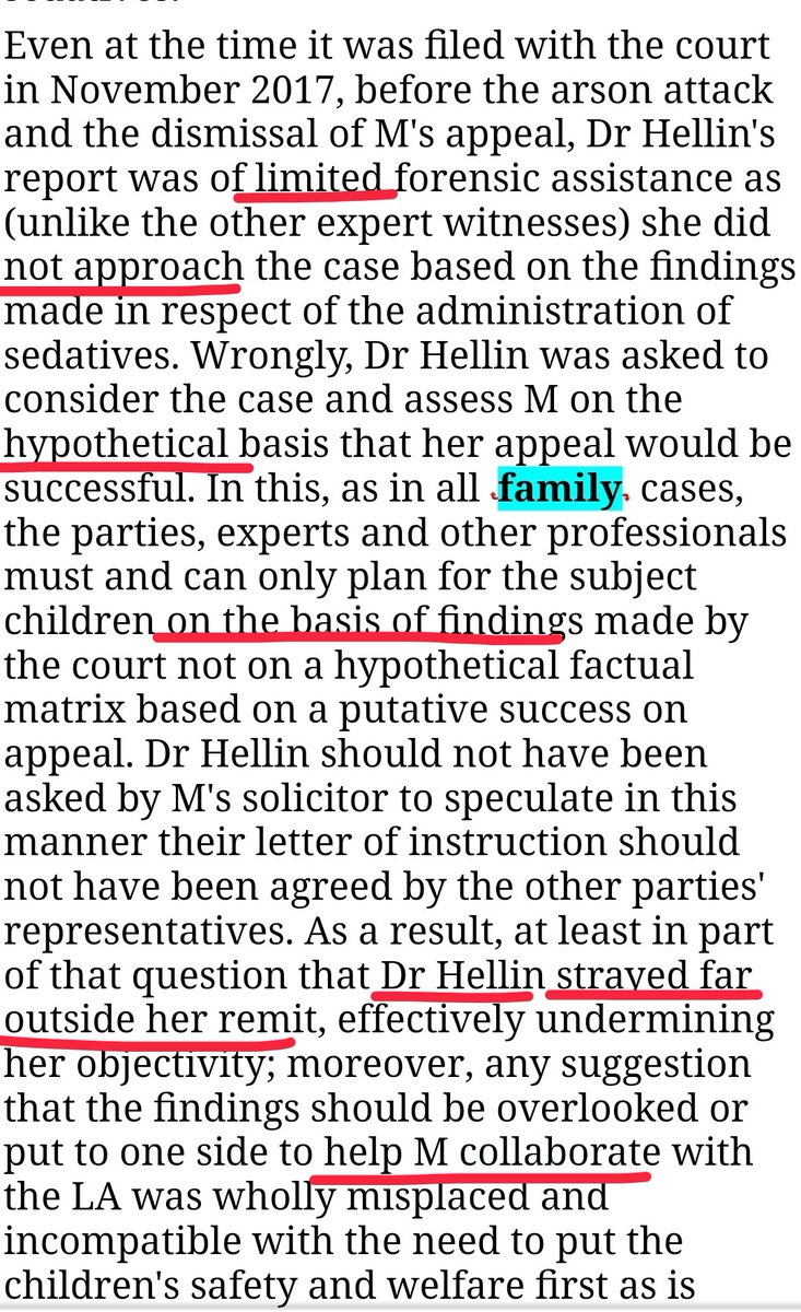 DivorcePioneer's tweet photo. Again #hellin appears as an #unregulatedexpert on what appear to be a case of great public interest
Again clear concerns are highlighted here
How can the she get accoladed in future years
No family experience
No child experience
No global assessment experience https://t.co/8swSYYUFW3