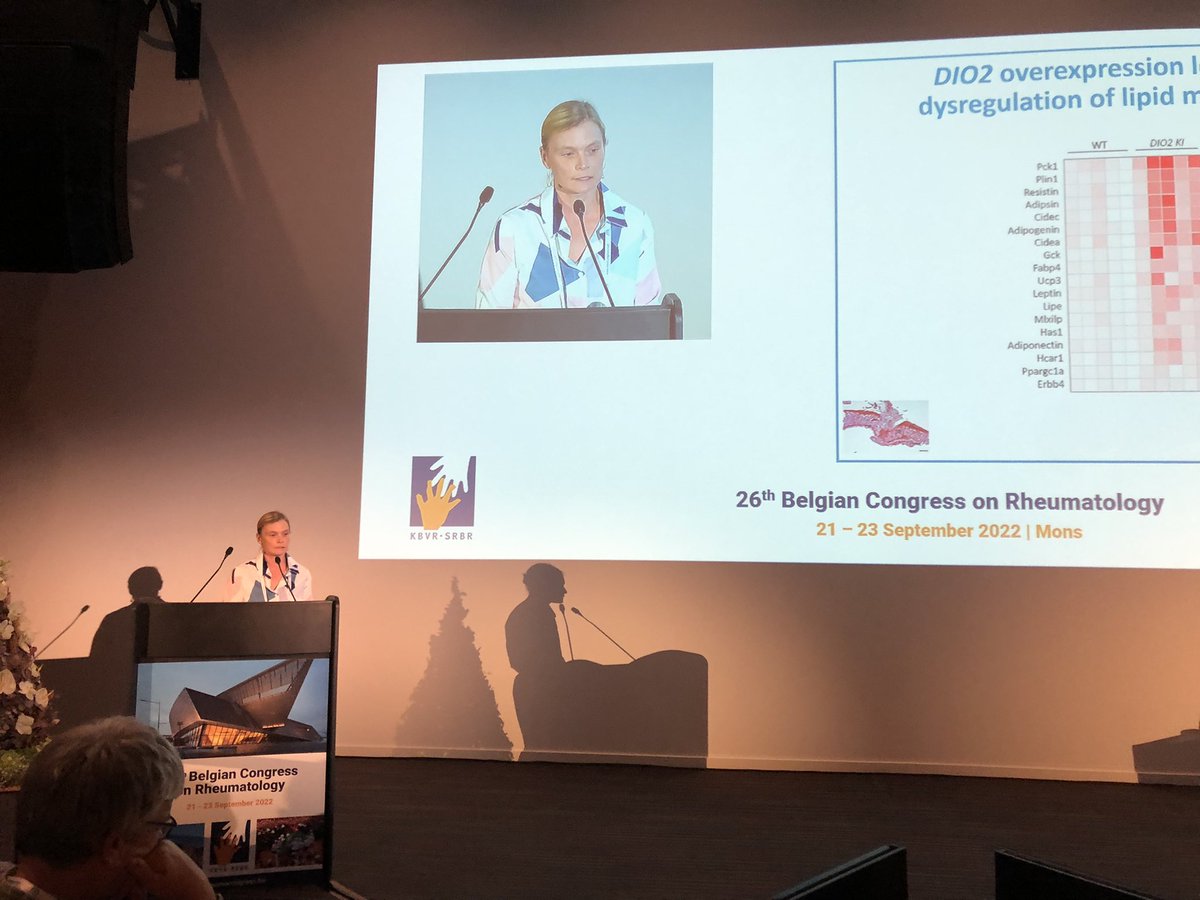 Enjoying the THD lab show at Belgian Rheumatology Congress! Great presentations from @ReemAssi1 @JolienQuintiens and Frederique Cornelis - @SilviaMonteag