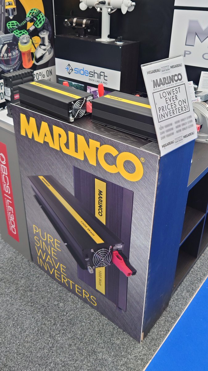 CactusNav's tweet photo. Looking for a new inverter for your boat? Check out our unbeatable exclusive Southampton Boat Show offer on Marinco Inverters - now from only £229.95!🔥🔥🔥
https://t.co/FVeR00rqTe
#cactusnav #marinco #inverter #12v #24v #acdc #britishmarine #theboatshowsback #SIBS2022 #sbs2022 https://t.co/O1sf9II8r1