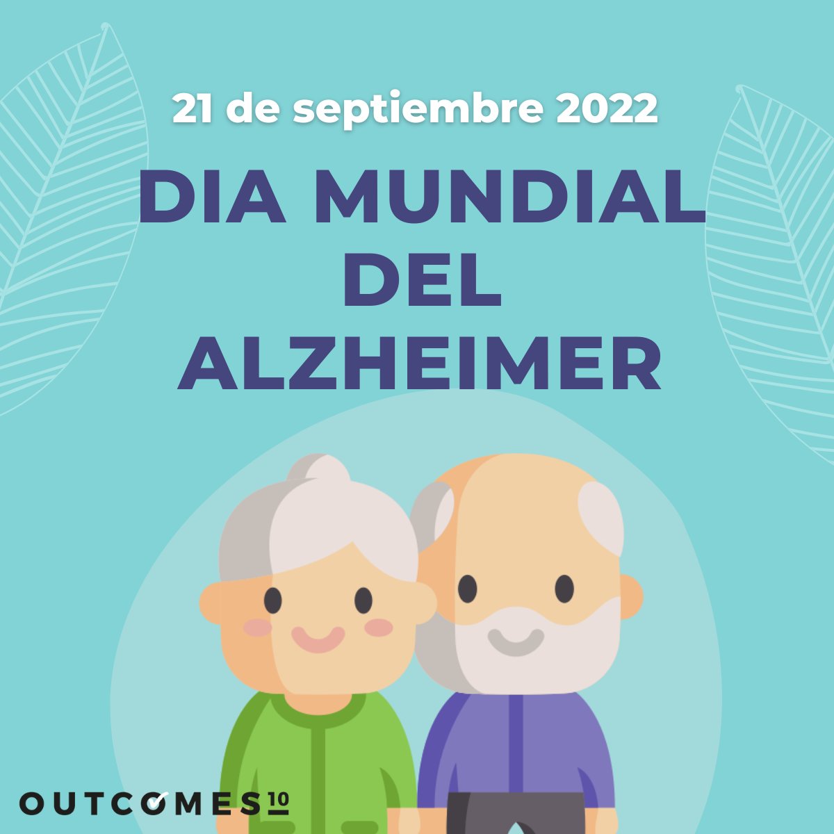 Outcomes10's tweet photo. Hoy en el día mundial del #Alzheimer, recordamos la importancia de concienciar sobre esta enfermedad degenerativa que afecta a pacientes, familiares y/o cuidadores.
Es importante continuar investigando e invertir en investigación para, algún día, poder encontrar una cura. https://t.co/gb6JYdQVNl