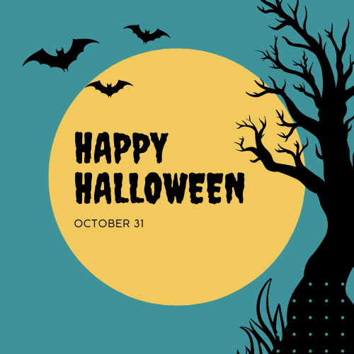 It's the final day of spooky month which means it's Halloween. 🕷
We hope you stay safe and can hear everything this special day has in store for you. Hopefully, it involves more treats than tricks.

Enjoy. 😀