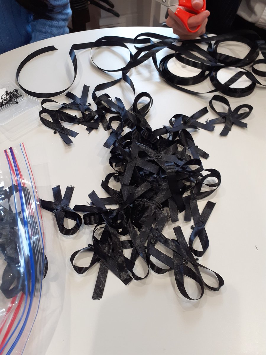 Service Epsom (@epsomc_service) on Twitter photo 140 black ribbon pins to commemorate the Queen created by Service pupils under the guidance of Matron ready for Maggie's Ball this Saturday - & only a few days to do it in! <a href="/maggiesmarsden/">Maggie's at The Royal Marsden</a> <a href="/EpsomC_Murrell/">EpsomC_Murrell</a> <a href="/EpsomCSixth/">Epsom College Sixth Form</a> #partnerships #volunteer 140 black ribbon pins to commemorate the Queen created by Service pupils under the guidance of Matron ready for Maggie's Ball this Saturday - & only a few days to do it in! <a href="/maggiesmarsden/">Maggie's at The Royal Marsden</a> <a href="/EpsomC_Murrell/">EpsomC_Murrell</a> <a href="/EpsomCSixth/">Epsom College Sixth Form</a> #partnerships #volunteer