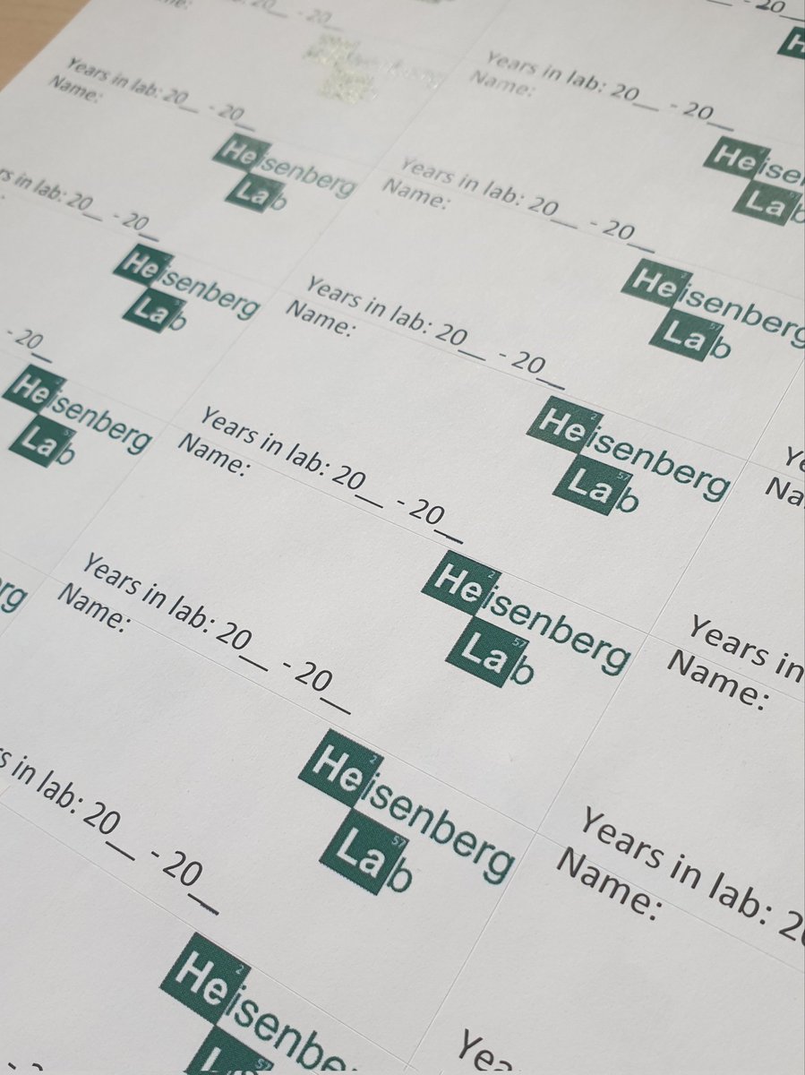 Preparations in place for our big reunion tomorrow to celebrate the *20 years of Heisenberg Lab* 🤩🤩
We are so excited to have a meeting of current members, alumni and friends from all around the world! 
Follow this space and our hashtag #20yearsofheisenberg for more.