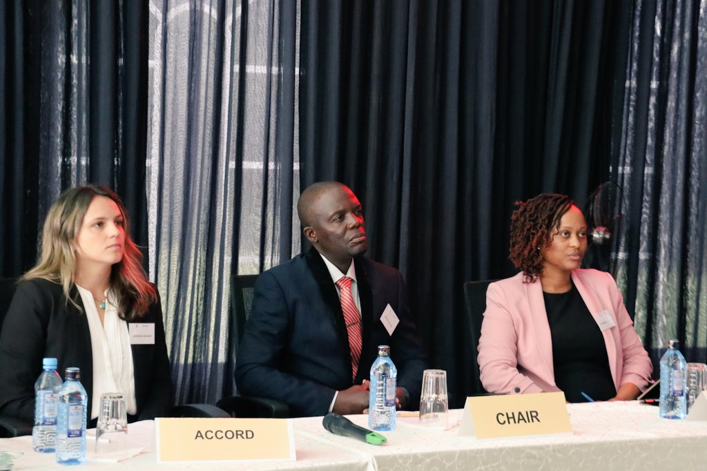 1/ The role of youth in maintanenance of peace and sustainability in the region cannot be underestimated. NYC has today partnered with @ACCORD_online & @ICGLR in hosting a dialogue forum on regional youth,peace and security issues in Great Lakes Region. @MargaretKiogora