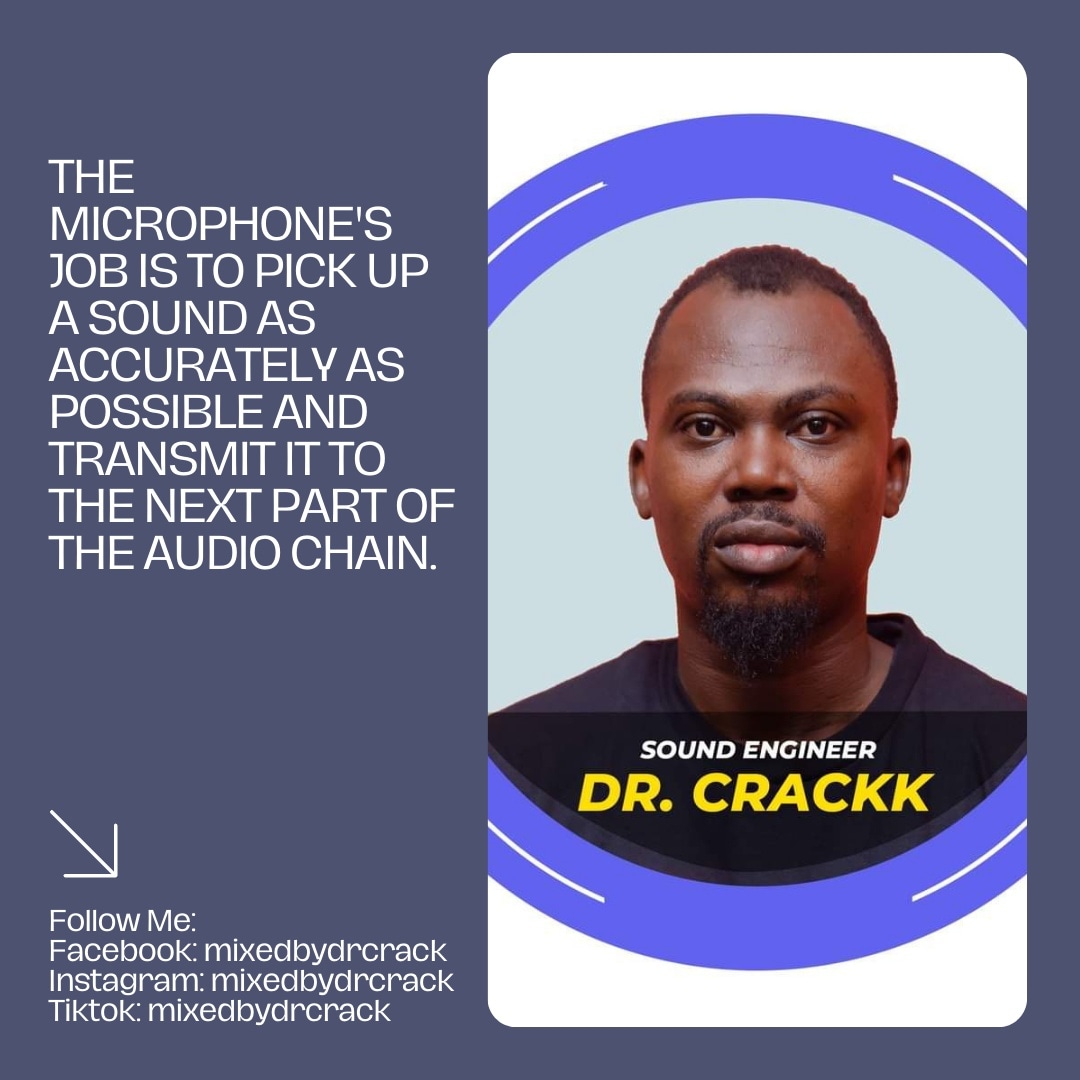 mixedbydrcrack's tweet photo. The microphone's job is to pick up a sound as accurately as possible and transmit it to the next part of the audio chain.

#mixedbydrcrack 
#microphone 
#soundguy 
#soundengineer https://t.co/VJbVOd8DG3