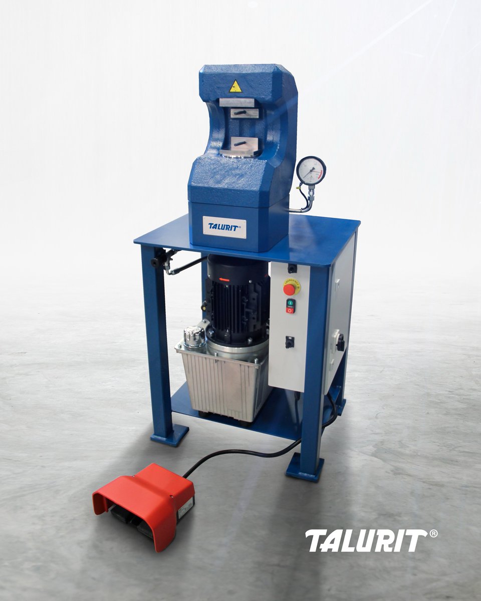 TALURIT's tweet photo. The popular Talurit® 130T 1VS swager has a strong single pillar design &amp; is praised for its versatility &amp; reliability. Variable speed results in higher efficiency &amp; allows the operator to optimize each specific job. 👌  https://t.co/g5zo56ElL3 | #Talurit #swager #wirerope #wire https://t.co/UwWPOKRyLZ