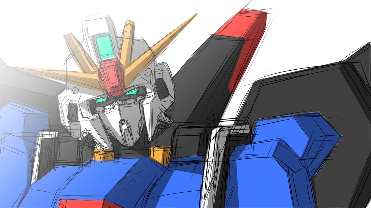 エヘヘ
Zガンダム
落書きんちょですφ(..)

#Zガンダム
#落書き 