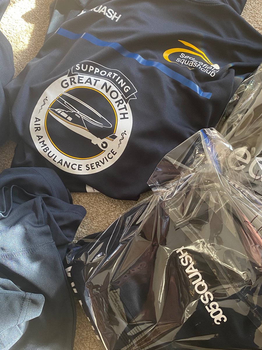 New kit arrived, looking good for the coming season. <a href="/305SQUASH/">305SQUASH</a>
