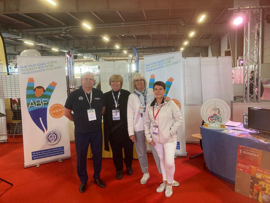 Nous sommes présents sur le @cnspf2022 à Nancy aux côtés de #AssociationdesBrûlésdeFrance et de #Astruc