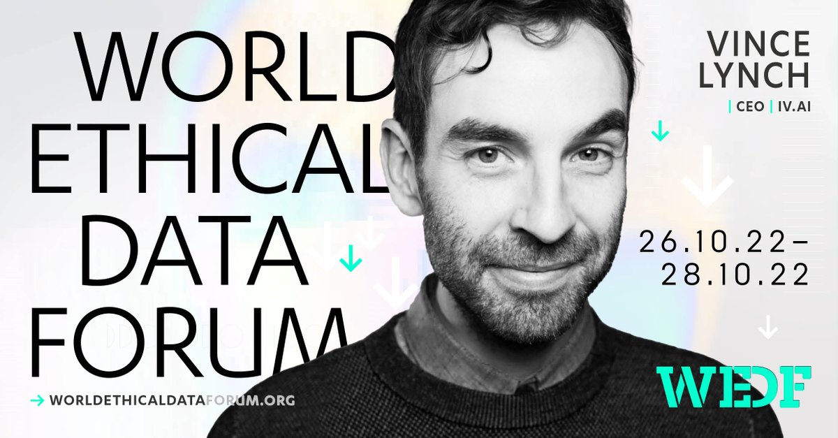 Meet #WEDF2022 Speaker: Vince Lynch

<a href="/mach1nelearning/">Vince Lynch</a> has worked in the AI space for over a decade with a focus on natural language processing. He is the CEO of IV.AI – an NLP platform used by organisations including Samsung, Netflix, Toyota and Disney [1/4]