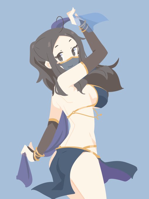 (お題箱)カーラチャンでフェイスベール装備セクシー踊り子をお願いします。 