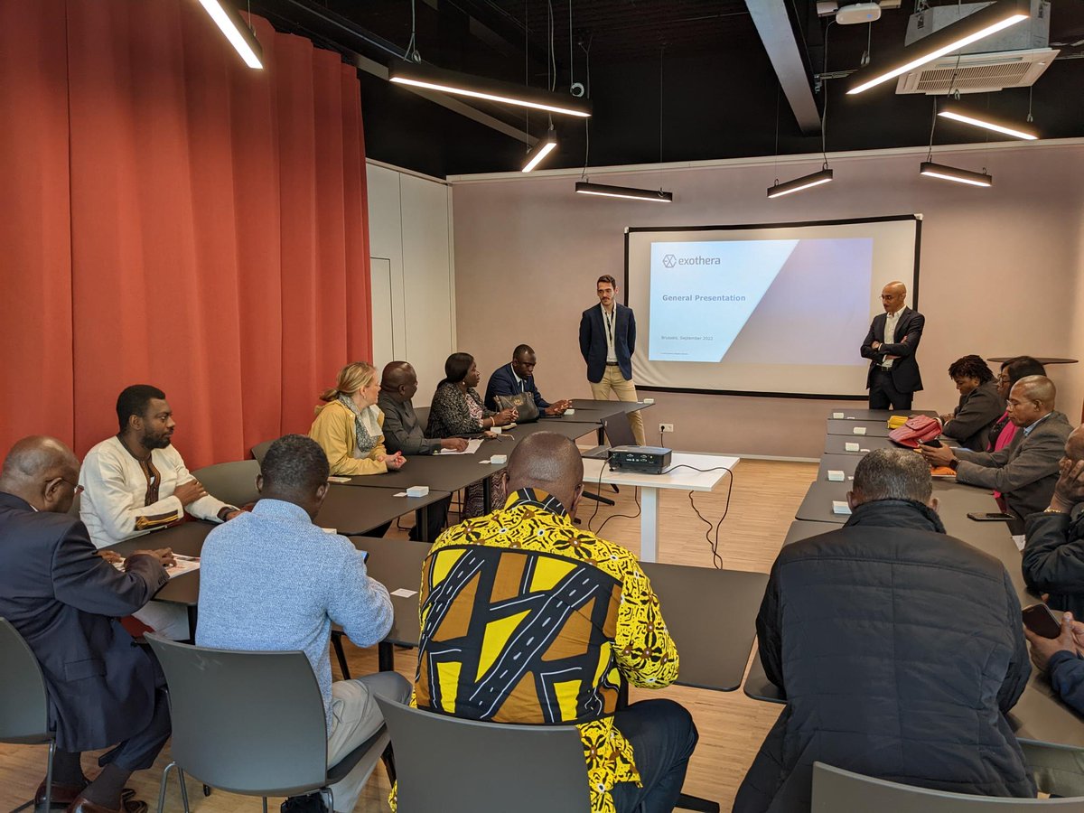 On Monday <a href="/Univercells_sa/">Univercells</a>  Group and its affiliates <a href="/ExotheraWorld/">Exothera</a> and <a href="/UNIZIMA/">おtkhs</a> had the honor to receive <a href="/giz_gmbh/">GIZ</a> at our #CDMO in Jumet, along with a Ghanaian political delegation as part of their European Study Tour of Vaccine Production Facilities.
