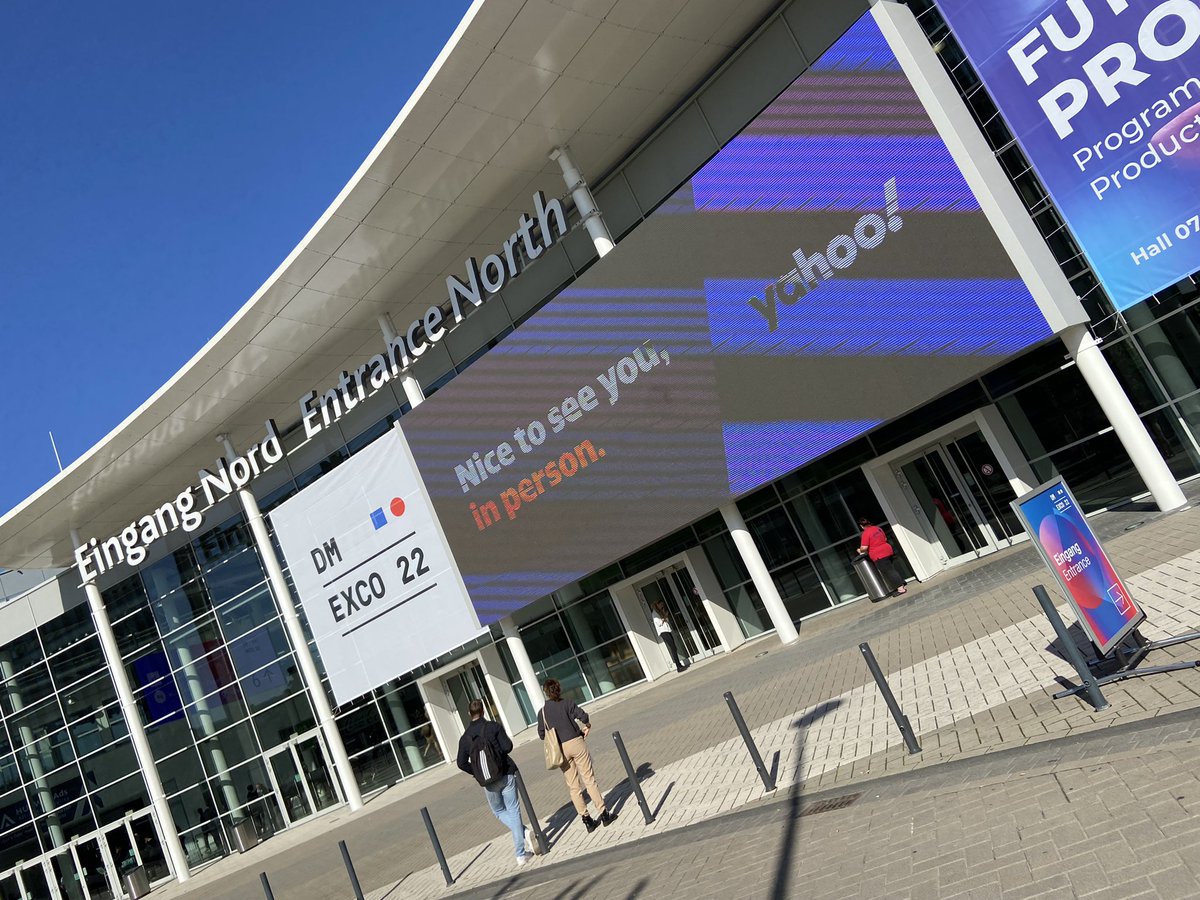 adgage_es's tweet photo. Un año más estamos en @dmexco , el congreso de #MarketingDigital y #MarTech más importante de Europa. Nos vemos en Colonia #Köln https://t.co/1EjPhpkeXk