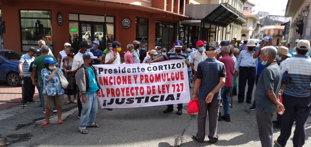 Alerta! Hoy! Miércoles 21.09.22 CONCENTRACIÓN! de Jubilados y Pensionados en Parque Catedral! Hora: 10 a.m. Objetivo: <a href="/NitoCortizo/">Nito Cortizo</a> + de 50 años de espera, por nuestros 10/3 mes 1972-1983 HAGA JUSTICIA YA! <a href="/ONU_es/">Naciones Unidas</a> <a href="/Pontifex_es/">Papa León XIV</a>