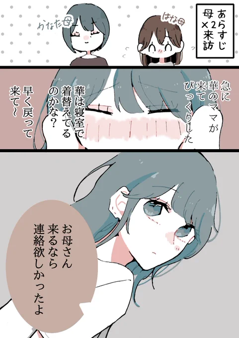 【創作漫画】
同居人に片思いしてた百合✿30

母の話②🚪🚪

もう少し続きます
#創作百合 
#創作
#創作漫画 
#漫画が読めるハッシュタグ 