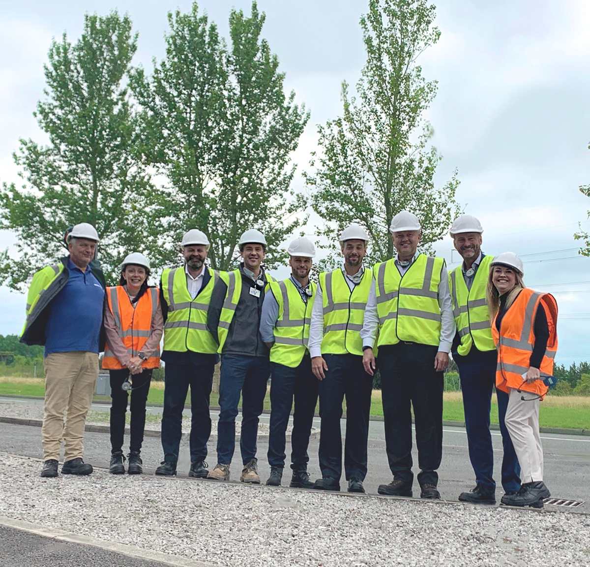 Colorcoat's tweet photo. Site tours of Shotton Works are picking up after the summer break and this month we were pleased to give a warm welcome to our supply chain partner @eurocladuk  who joined us for an on-site tour.  
#Shottontours #Colorcoat #prefinishedsteel #sustainibility https://t.co/neCgKYIR7r