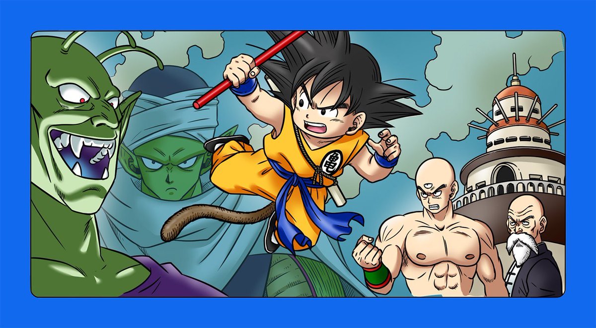 EmperorBigD's tweet photo. Dragon Quest II Box Art with Dragon Ball Characters. https://t.co/W6cDf1Ag1o