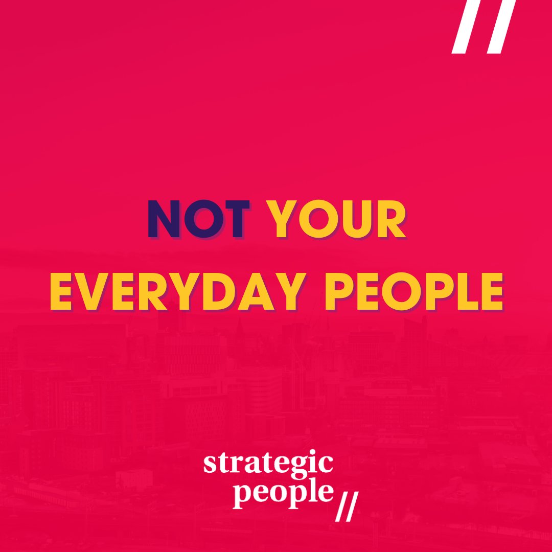StrategicMCR's tweet photo. Here at Strategic People, we have over a decade of experience under our belts, we know what makes people tick. Your wants and needs are at the heart of what we do, making the recruitment process seamless for you as we take the headache away. 🙌

Get in touch if you're looking ... https://t.co/BW6GOxlzbn