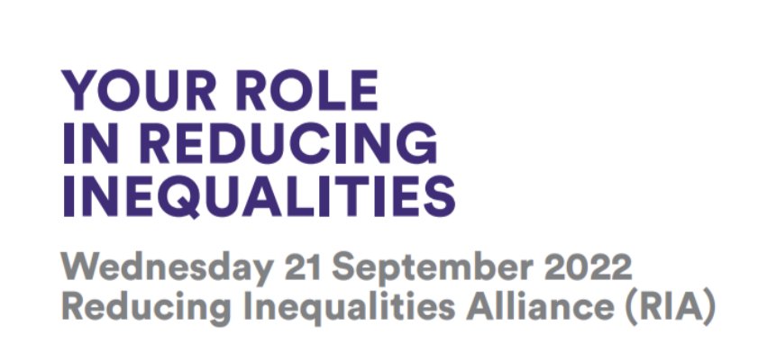 1/ Really excited to be launching our Reducing Inequalities Alliance today with partners from across Bradford District and Craven #ReducingInequalitiesBDC