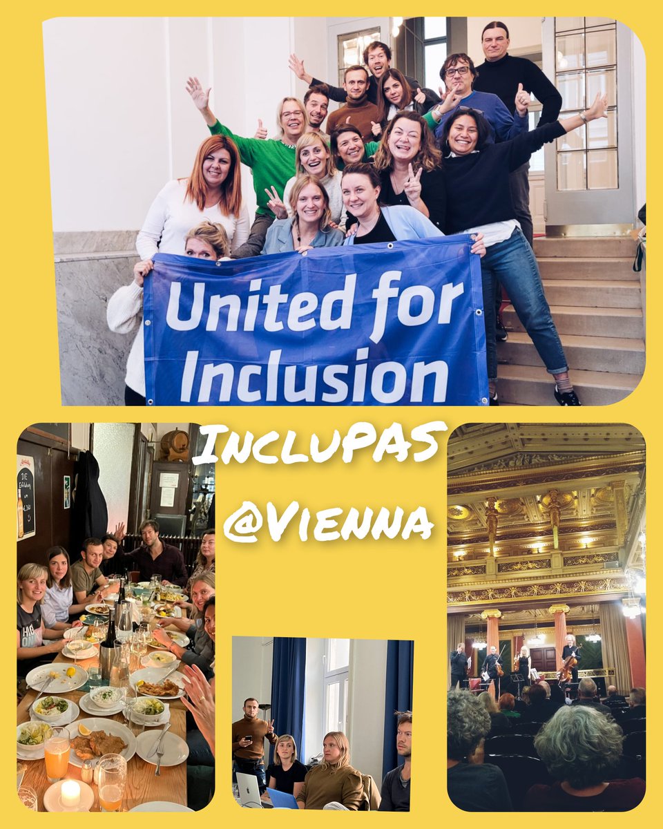 Laying the final steps for #IncluPAS @Vienna. Researching the possibilities for a digital application in creating social inclusion through Sport and Physical Activity. #MindblowingFemaleProcessingPower #SportInclusion <a href="/EuSport/">EUSport</a>. @LUNEXUniversity