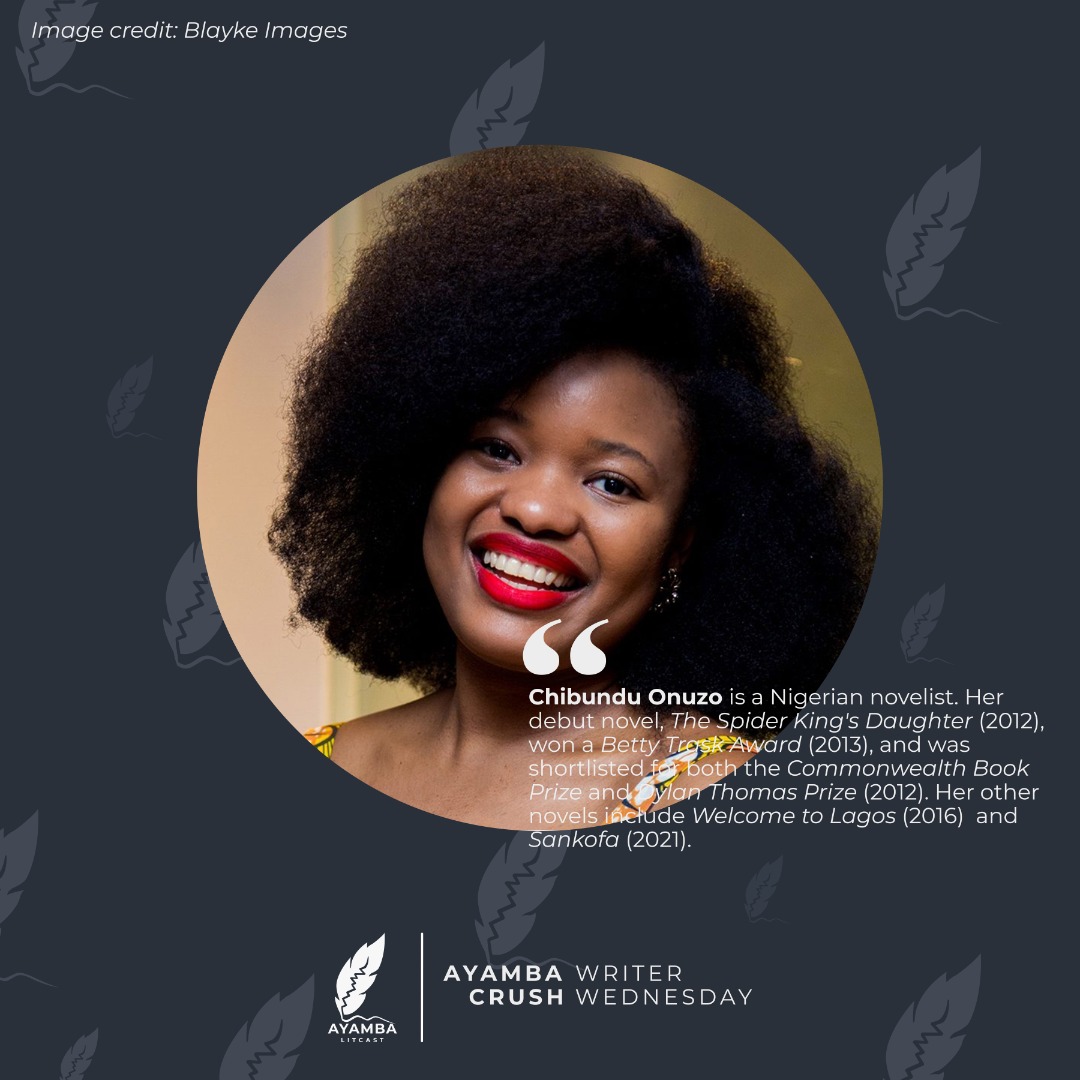 ayambaofficial's tweet photo. Meet Chibundu Onuzo, our Writer Crush of the week. She is a Nigerian novelist, author of The Spider King's Daughter (2012).
.
.
.
.
#Ayamba #AyambaLitCast #writing #writingcommunity #writercrush #writer #wcw #writercrushwednesday #ChibundoOnuzo https://t.co/GJPKAXbvWN