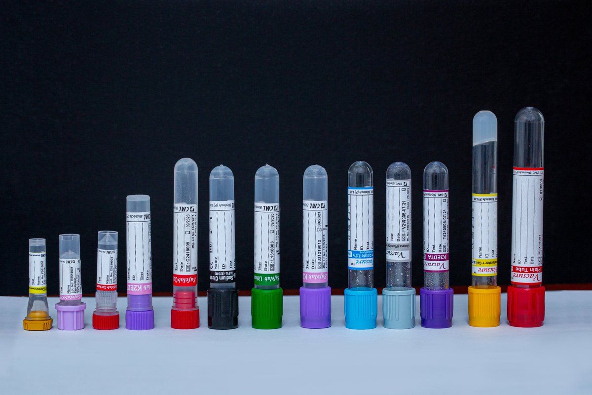 p_biotech's tweet photo. CML Biotech is engaged in manufacturing Vacuum and Non-Vacuum Blood Collection Tubes, Vials, Microtubes, and Blood Collection Accessories.
#bloodcollectiontubes #bloodcollection #bct #vacuumbloodcollectiontube #nonvacuumbloodcollectiontube #bloodtube #vials #microtubes https://t.co/FvK7a4VmAM