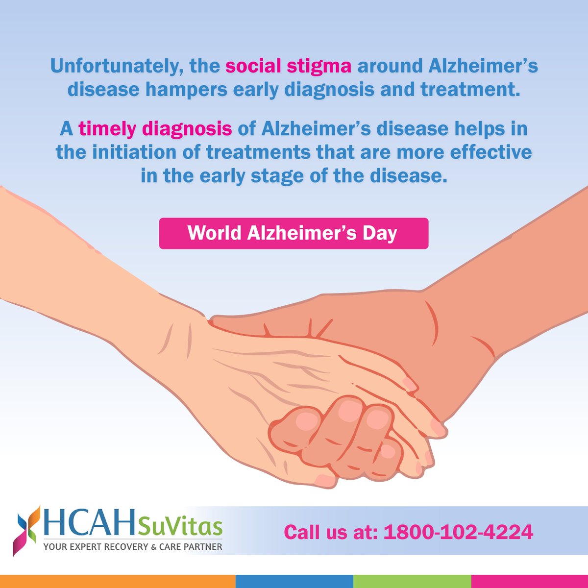 _SuVitas's tweet photo. It is proven that Cognitive rehabilitation can reverse or slow the impact of Alzheimer’s disease. 
HCAH Alzheimer’s care is a goal-oriented personalized care plan designed for people with early-stage Alzheimer’s disease. https://t.co/O7jEISsDcf