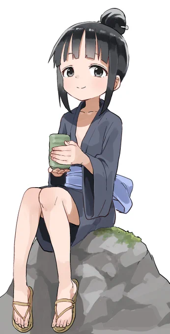 モクレンのオフの日の服装(おだいばこ)たまにこんな格好してるらしい 