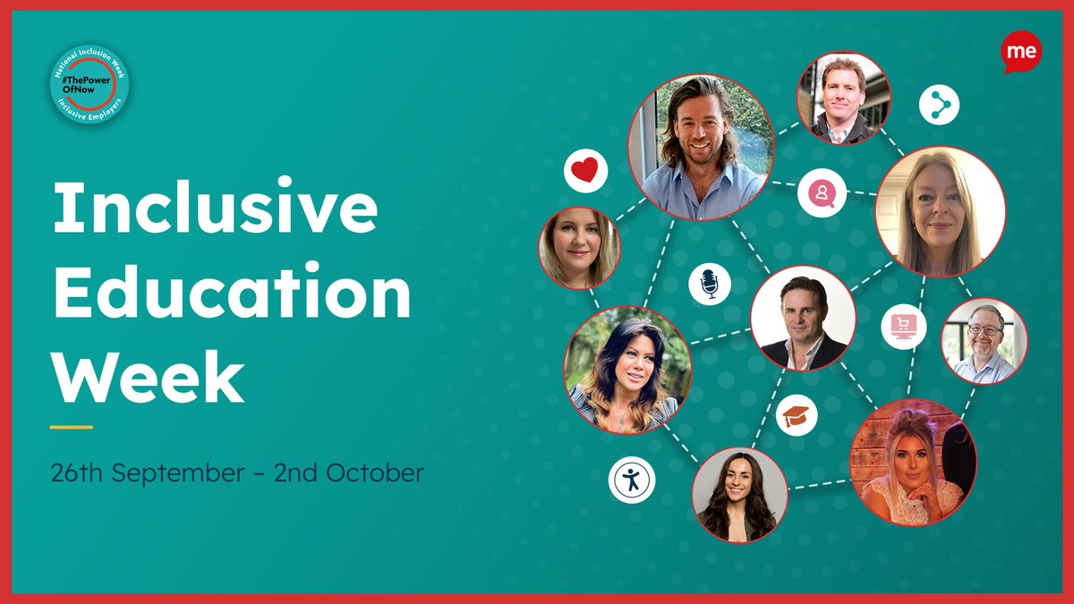 reciteme's tweet photo. There is still time for you to get involved with our Inclusive Education Week! 🎉

We have a series of webinars planned with some amazing guest speakers! 

Find out more about the webinars and how you can sign up here 👇
https://t.co/FSmg9y8hgQ

#InclusiveEducationWeek https://t.co/dgyor2aPRs