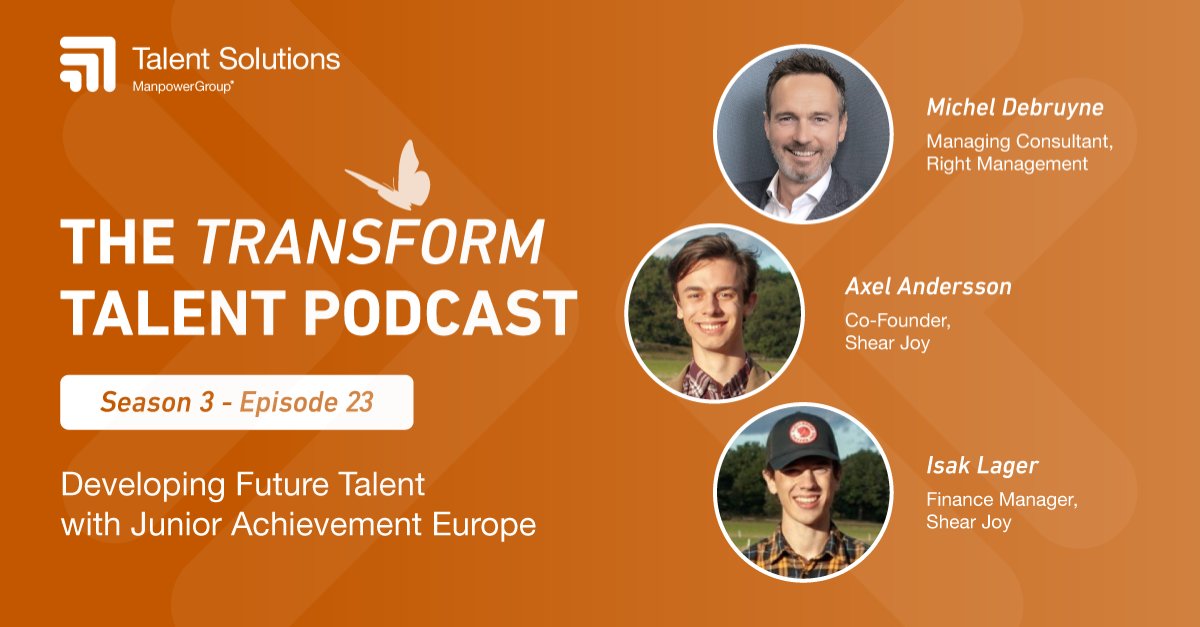 TSolutions_UK's tweet photo. ๐๏ธ๐ฆ Join us on the latest episode of the #TransformTalent Podcast as we talk #Entrepreneurship #Gen_E and #WorkReadiness with Shear Joy, winner of the @ManpowerGroup's ready For Work Award at @JA_Europe.
https://t.co/h0v52lJ2zX https://t.co/JCezB2fsYO