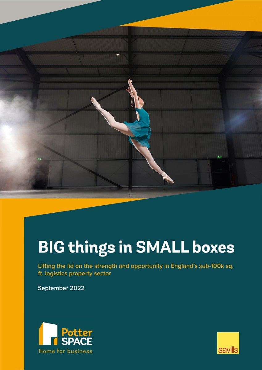 PotterSpace_'s tweet photo. IT'S HERE! We've launched 'BIG Things in SMALL Boxes', looking into the small box I&L property sector!
π Demand drivers
π Small box hotspots
π Major small box players
π https://t.co/YrvA5afuEx
#PotterSpace #BigThingsinSmallBoxes #logistics #logisticsproperty @Savills https://t.co/3tFQE6yHN0