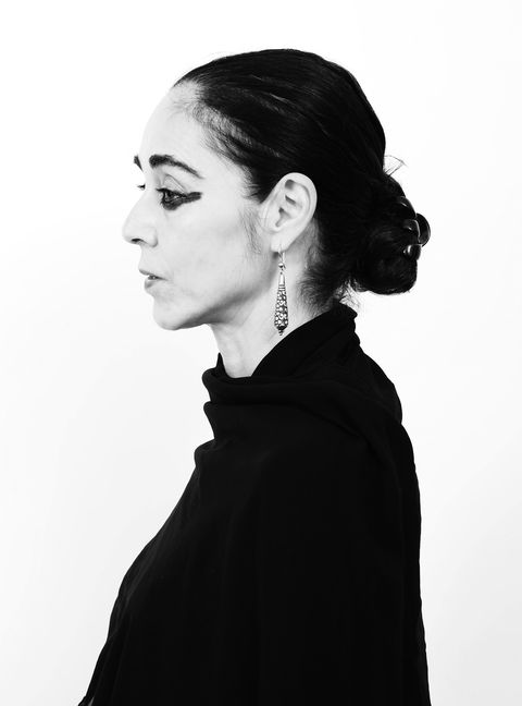 "Iranian women have found a new voice and their voice is giving me my voice" 
- artist Shirin Neshat #WomensArt 
(Photo: A.Walker).
