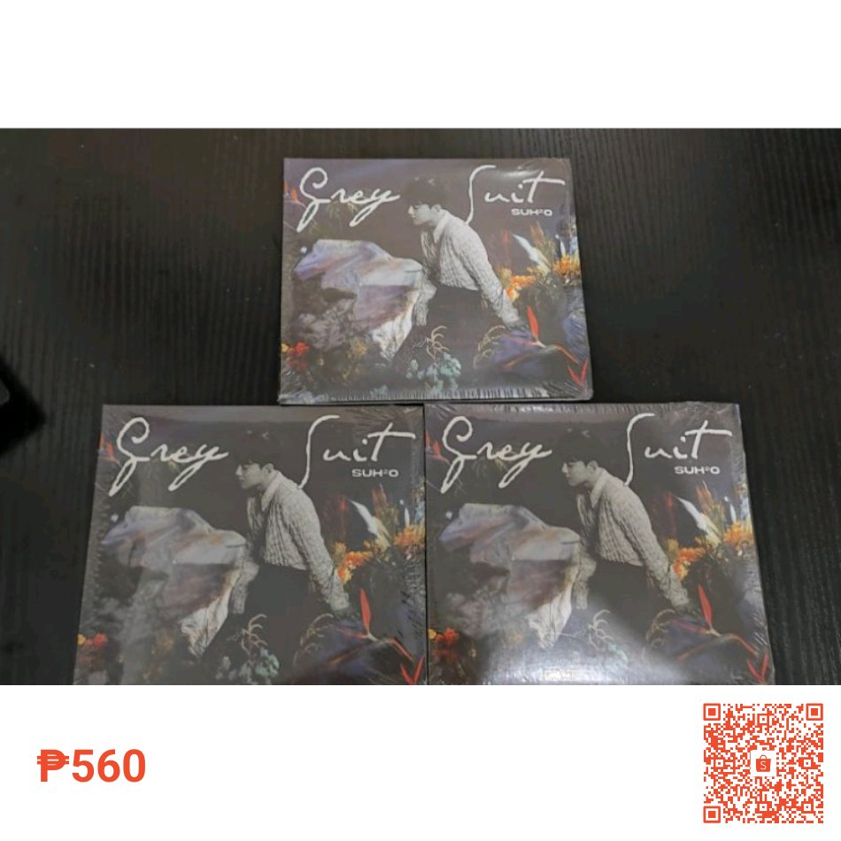 moorksells's tweet photo. wts lfb ph exo suho grey suit digipack sealed 

I'm selling [ONHAND] [SEALED] SUHO 2ND MINI ALBUM GREY SUIT DIGIPACK FREE POSTER TUBE for ₱560. Get it on Shopee now! https://t.co/vu8aA0WiUn #ShopeePH https://t.co/urj8JtCGJl