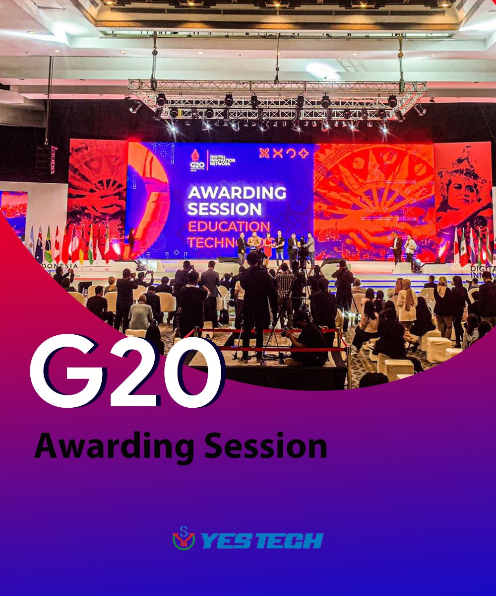 YESTECH_LED's tweet photo. YES TECH assisted the G20 Awarding Session in Indonesia

The indoor MG series P2.6 performed well with more detailed and realistic images, presenting a perfect experience for G20 participants from various countries.

#LED #leddisplay #ledwall #ledvision #ledindoor #G20Indonesia https://t.co/RBB2DnRBth